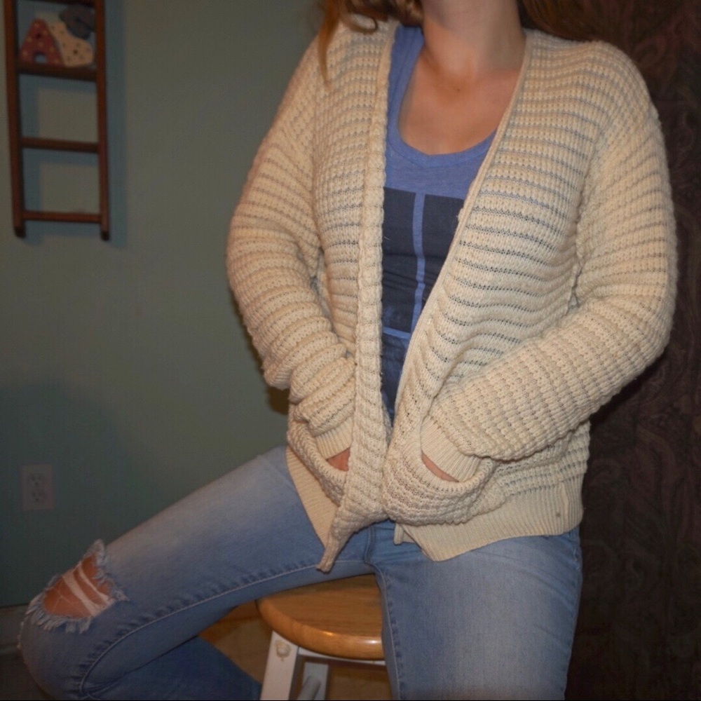 Waffle cardigan from F21